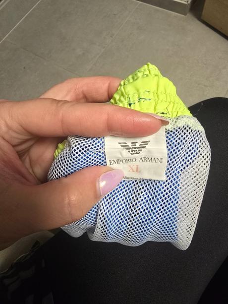 Armani sortky, armani,xl