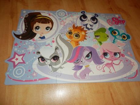 Puzzle petshop aj na vymaľovanie, 