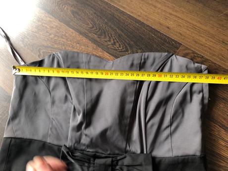 Šaty bez ramienok, h&m,38