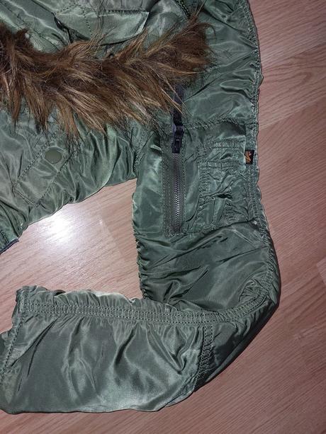Alpha zimná bunda, s