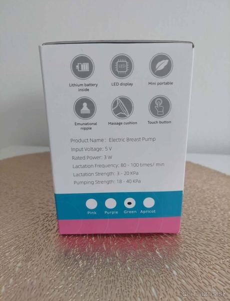 Predám elektrickú odsávačku mlieka, 