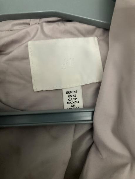 Zimná bunda, h&m,s
