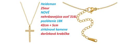 Náhrdelník, náramok, náušnice, prsteň, prívesok, 