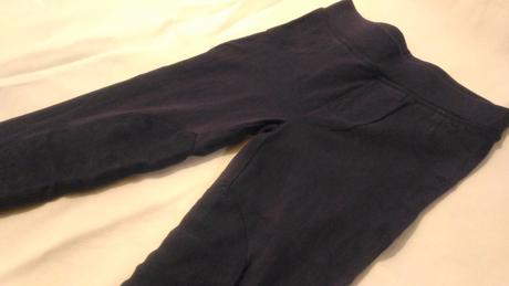 Tmavomodré legínky jazdeckého štýlu 86/92, lupilu,86