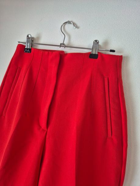 Červené elegantné nohavice zara, zara,s