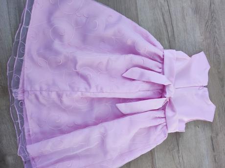 Dievčenské slávnostné šaty, palomino,110