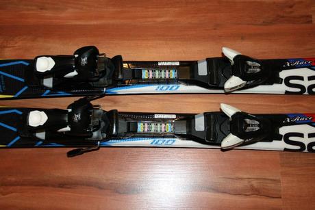 Detské lyže salomon x race 100 cm , lyžiarky, salomon,100-109 cm