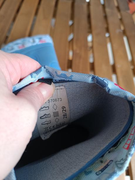 Svietiace čižmy, gumáky lupilu 28/29, lupilu,28