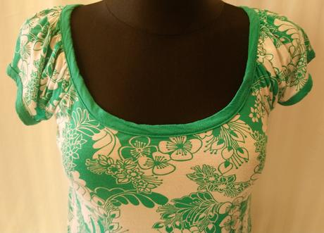 Dámsky top so zeleným vzorom, atmosphere, xs/s, atmosphere,xs