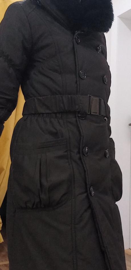 Teplý zimný kaabát c&, c&a,xs