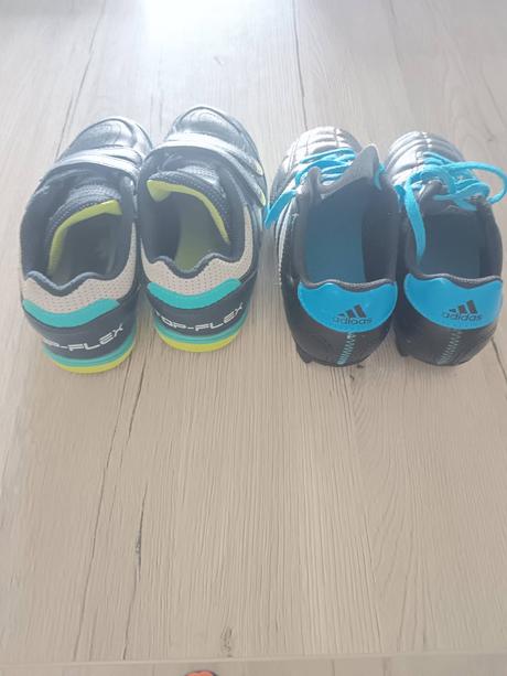 Chlapčenske halovky + kopačky, veľ. 33, adidas,33