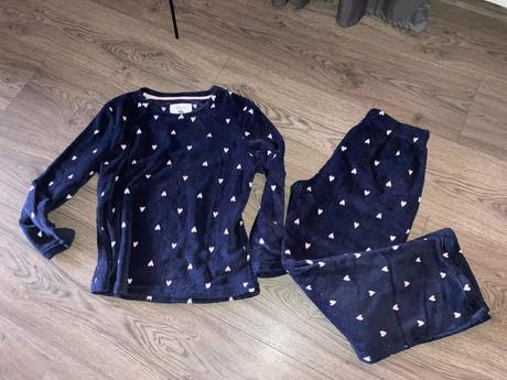 Teplé huňaté pyžamko, f&f,m