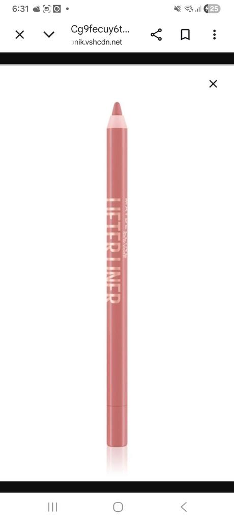 Maybelline ceruzka na pery,