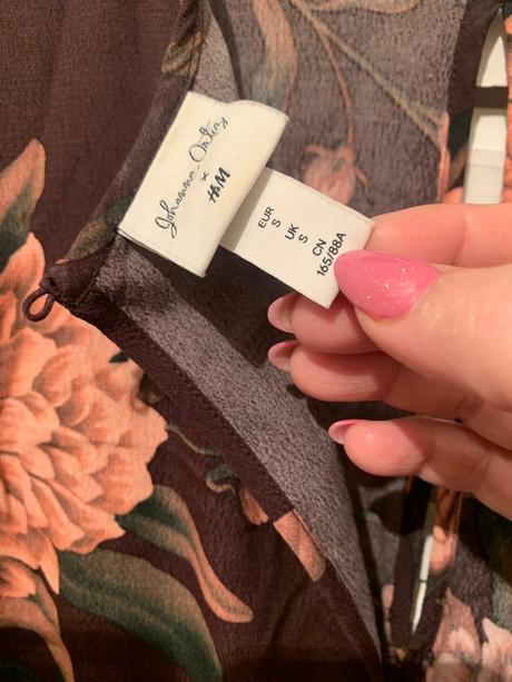 Krásne šaty limitovanej edície s volánmi, h&m,m