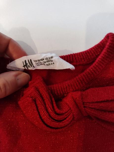 Trblietavé šaty, h&m,98