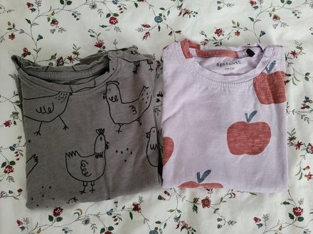 Tričko sliepocky, jablcka, reserved,98