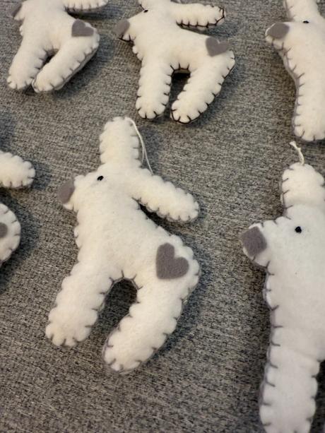 Ozdoba na vianočný strom sobíky, 