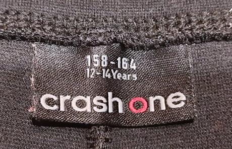 Predám čierne elastické nohavice crash one veľ.158, crashone,158