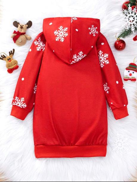 Vianočná mikina s kapucňou sob, 116 / 122 / 146 / 152