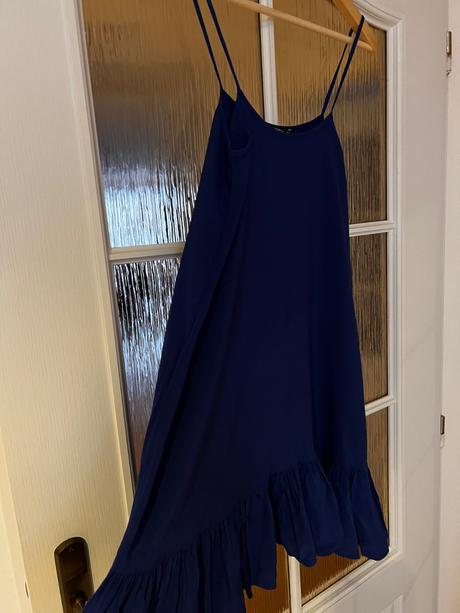 Modré šaty mango m, mango,m