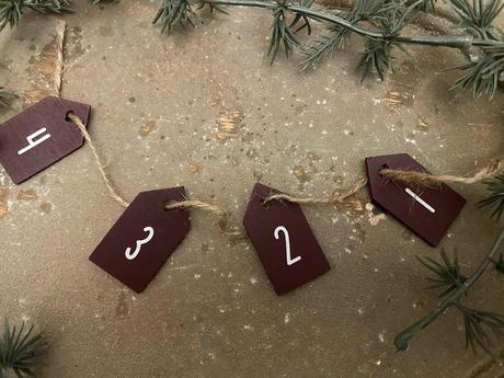 Adventné štítky v tvare domčekov ib laursen, 