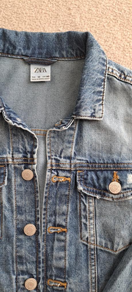 Riflová bunda zn. zara, zara,140