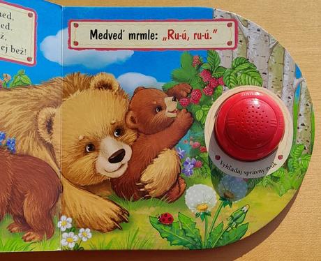 Veselá veverička, zvukové leporelo, 