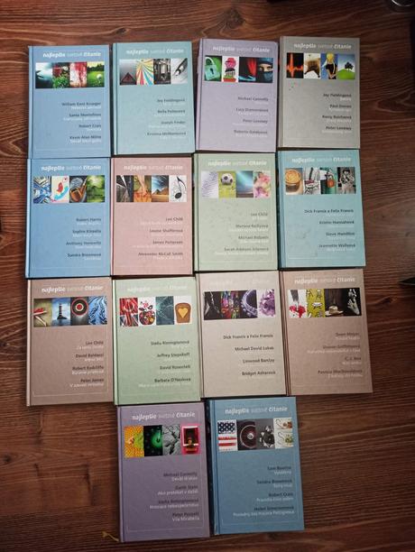 14 kníh spolu 50 eur, 