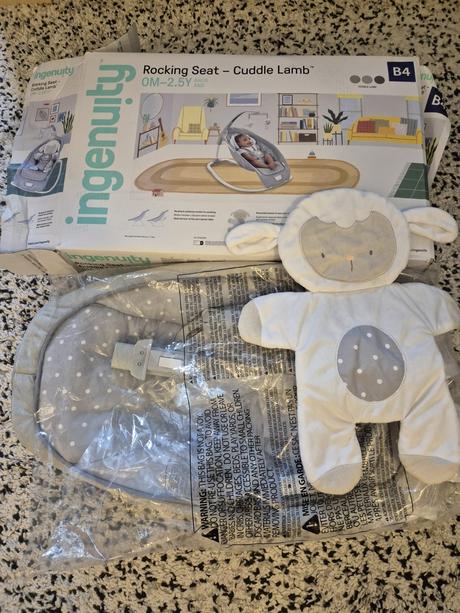 Hojdacie kresielko - ingenuity, rocking seat cuddl, 