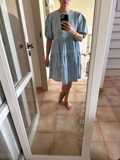 Denim šaty, 