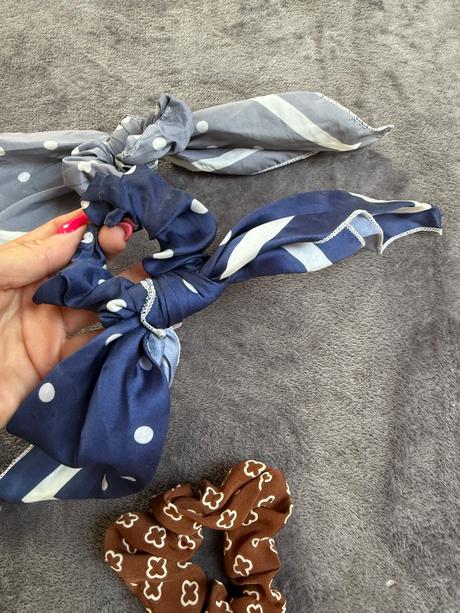 Gumičky do vlasov stuha,