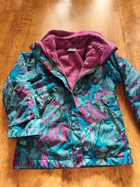 Teplá zimná bunda 2v1, columbia,134