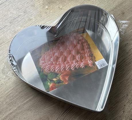 Nová forma na tortu v tvare srdiečka za 10eur, 