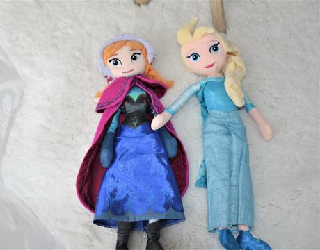Plyšová anna+elsa-frozen, 
