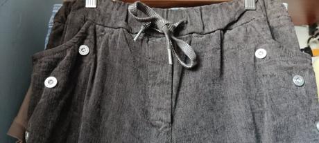 Nohavice menčester tenšie, 