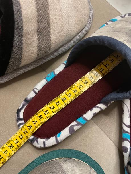 Makkucke teple papuce hand made 39 40, 39