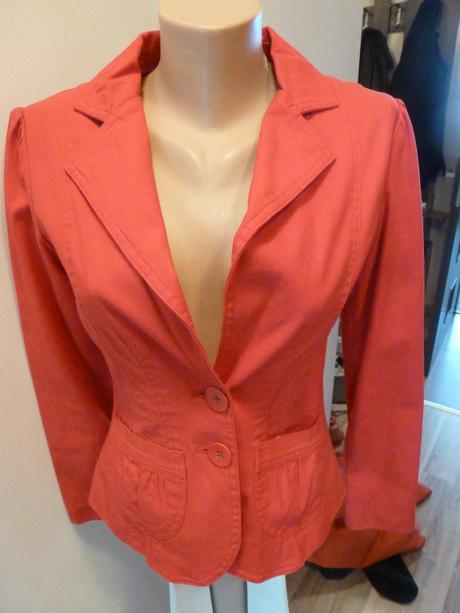 Červené sako, new look,m