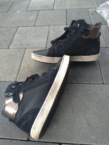 Kožené topánky, geox 33, geox,33