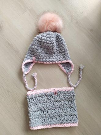 Překrásný set z měkké a hřejivé příze-zn.petronela, 104