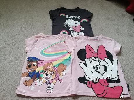 Dievčenské tričká, f&f,110