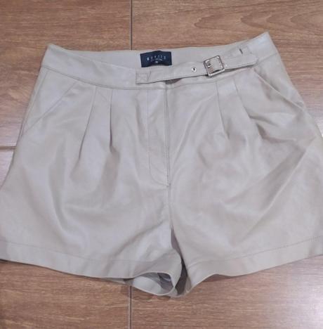 Koženkové kraťasy, mohito,39