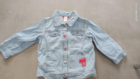 Riflová bunda, baby club,86