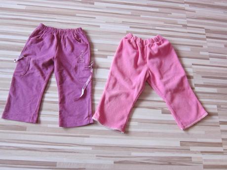 Teplaky 2x na donosenie okolo domu, 80