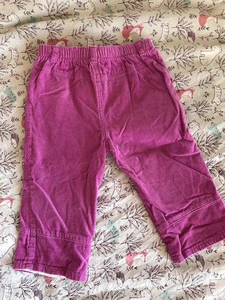 Kvetinkové nohavice, f&f,80