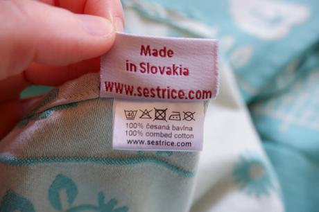 Šatka na nosenie bábätka sestrice herbs veľ. 6, sestrice