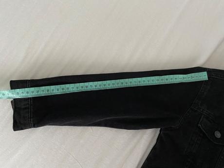 Riflová oteplená bunda, zara,128