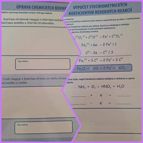 Creo pracovné listy chémia 6r. až 9.r. zš ševt,