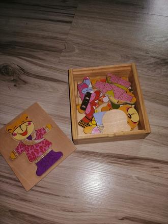 Drevené obliekanie vkladačka,