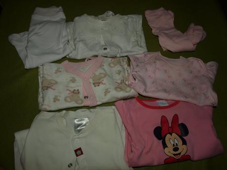 Pre dievčatko balicek podla vyberu 0-3 mes., 50–62