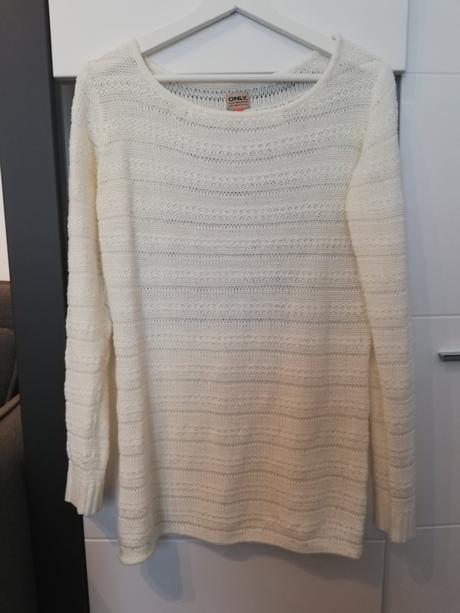 Biely sveter only, only,m